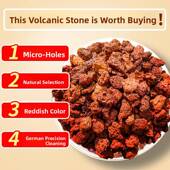 免洗火山石鱼缸特殊景观底砂石龟缸养鱼水草泥天然底砂岩