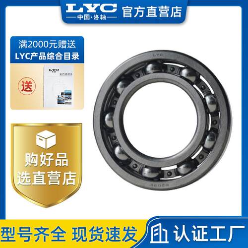 LYC轴承 6314-2z 耐磨深沟球轴承 电机 工程机械 仪器仪表轴承