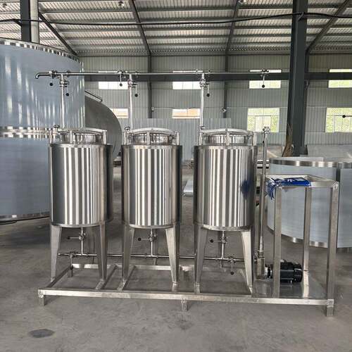 cip管道清洗设备50L100L200L半自动食品储罐清洗设备小型移动