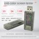 USB测试仪彩屏5A电压电流表功率容量快速充电协议充电器Ut模块