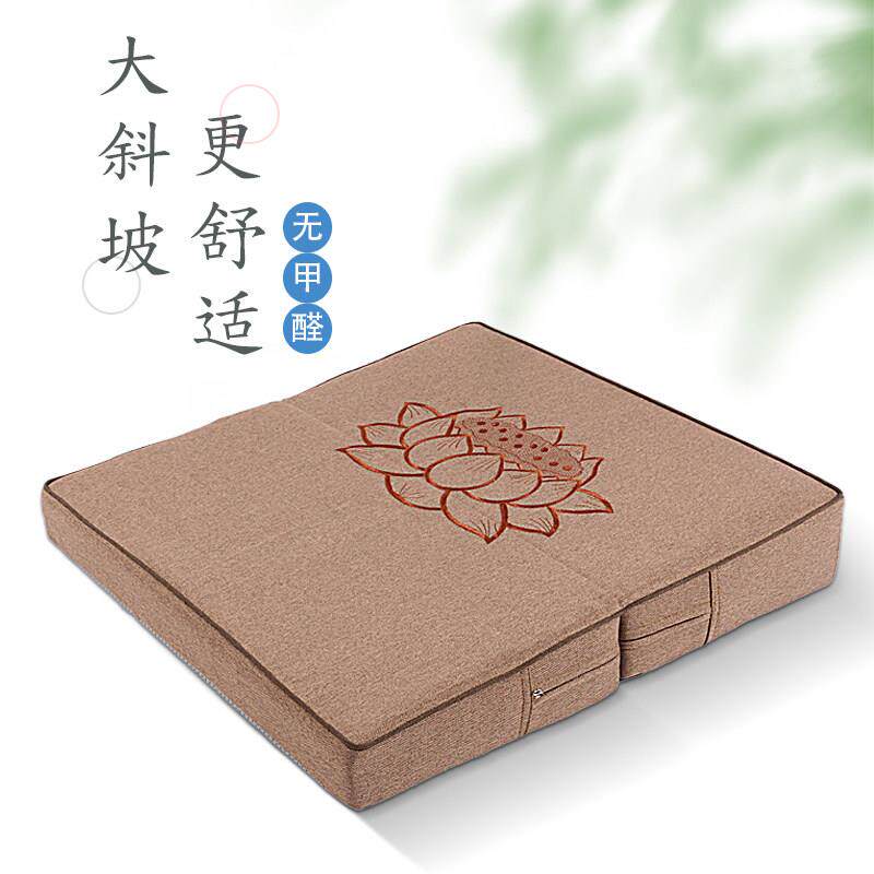 大斜坡跪拜垫打坐垫禅修垫家用加厚静坐打座禅垫拜垫拜佛垫跪垫