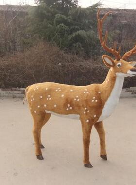 大型园艺景观摆设花园装饰品摆件 仿真动物鹿 支持订做