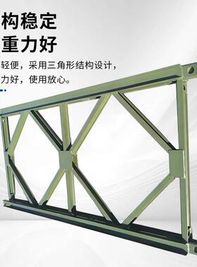 厂家建筑贝雷架工程施工设备公路钢便桥配件321型贝雷片支撑