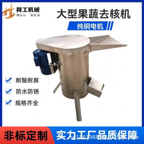 青梅红枣樱桃去核机果肉果核分离机不锈钢商用核果脱核设备