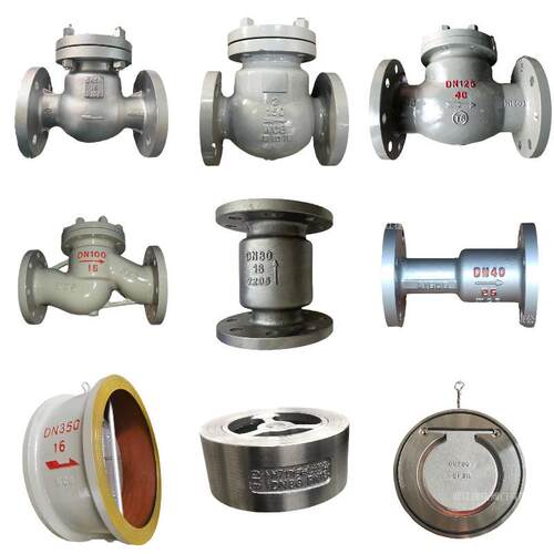 家直182供H76H/W-16C蝶铸钢硬密封对夹碟式形厂回双瓣止阀软密封