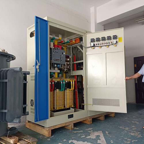 图冠厂家供应SBW-250KVA全自动补偿式电力稳压器大功率稳压器