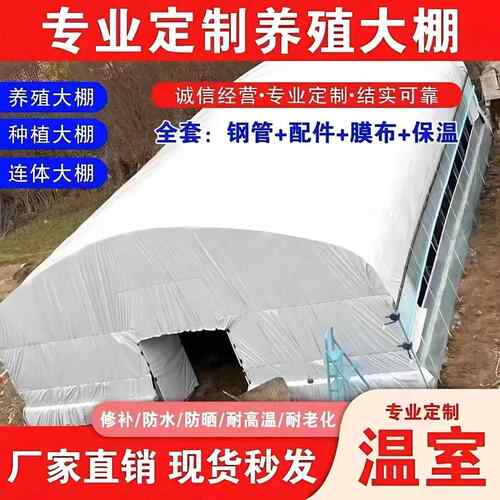 大棚钢管骨架温室大棚蔬菜大棚农业种植钢架热浸镀锌钢管养殖棚全