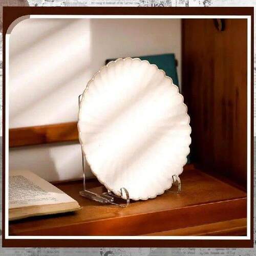 Acrylic Easel Display Stand Clear Photo Holder Tabletop