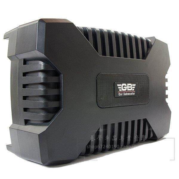 车载12V重低音炮8寸喇叭音箱汽车低音炮超薄有源功放超