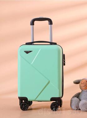 高档14寸型行*李箱女20*3040春秋航小空登机箱迷轻便万向轮你密码