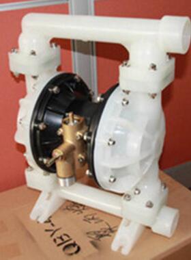 正奥泵业Q型BY液-25F工程塑料腐气动隔膜泵强蚀气动泵化工EWS体泵