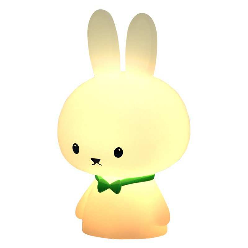 厂家批发小夜灯创意定 制硅胶拍拍灯卧室睡眠灯桌面LED学习小台灯