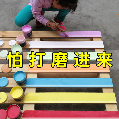 水性漆家具翻新改色木器漆木质木门柜子桌子木头油漆家用自刷木漆