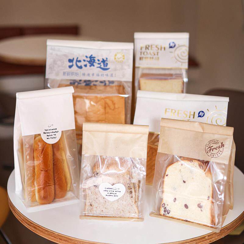 包邮吐司包装袋450g自封鲜烤切片面包吐司袋子透明250克烘焙定制