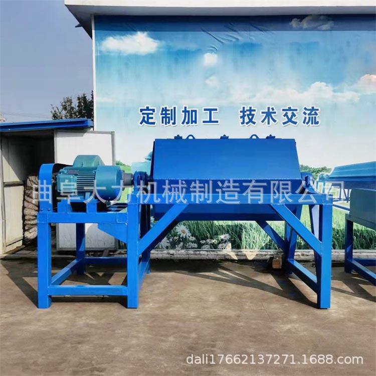 大力机械台式钢管弯头除锈滚筒抛光机金属铁件高效打磨机