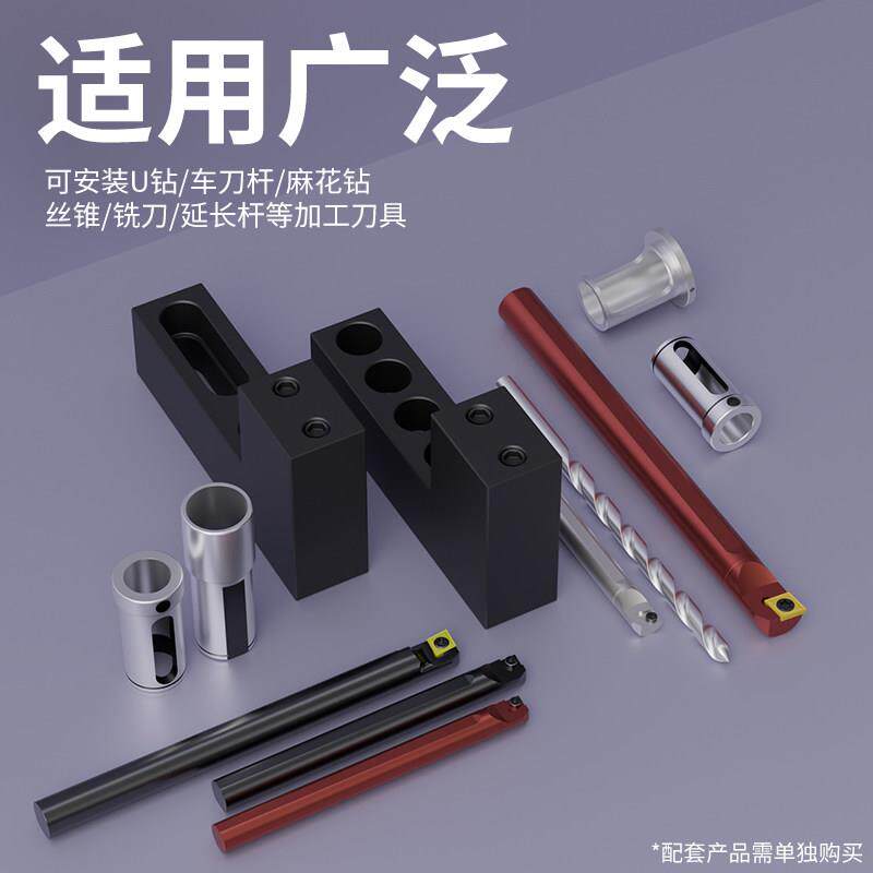 自床由开孔刀排架数控车床无孔刀SVY座钻孔U钻排刀座钻车头非标定
