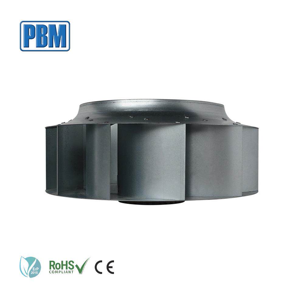 280X 99mm镀锌钢板叶轮后倾离心涡轮风扇充电桩散热离心风机