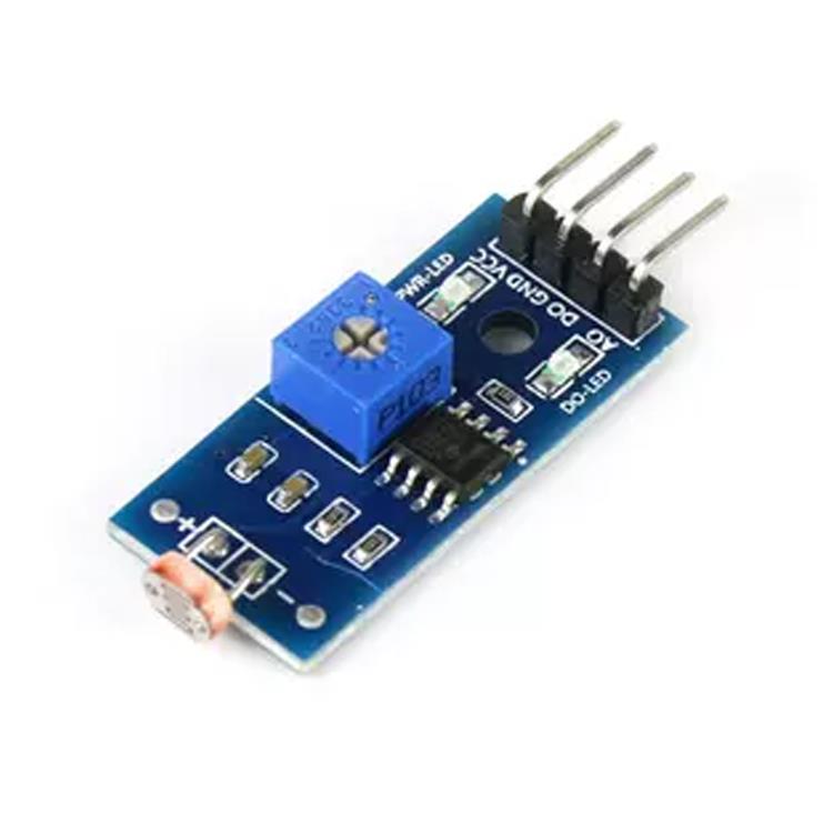 4针5516光敏电阻二极管传感器模块数字光电检测控制器传感器开关
