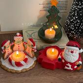 STILL小众高级室内香薰蜡烛卧室耶诞烛台摆件送男女生生日礼物