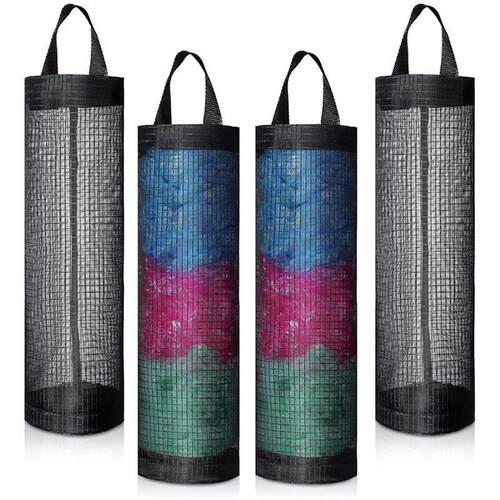 Home Grocery Bag Holder Hanging Storage Trash Bag Tool Kitch