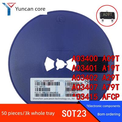 贴片场效应管 AO3400 A09T AO3401/3402/3407/34 A79T AFCP SOT23