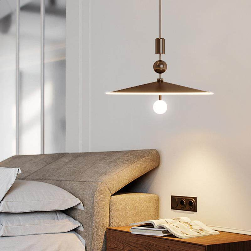 北欧创意主卧室床头餐厅吧台工业风复古酒吧咖啡厅酒店民宿小吊灯