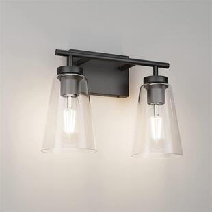 灯卧床头美壁式复室古黑色三头玻璃玄关阳过道eb933a台y洗手间镜