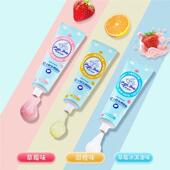 拉氟牙膏儿001童牙3到6 1膏2岁奥防蛀牙含氟牙膏换牙期儿童用专宝