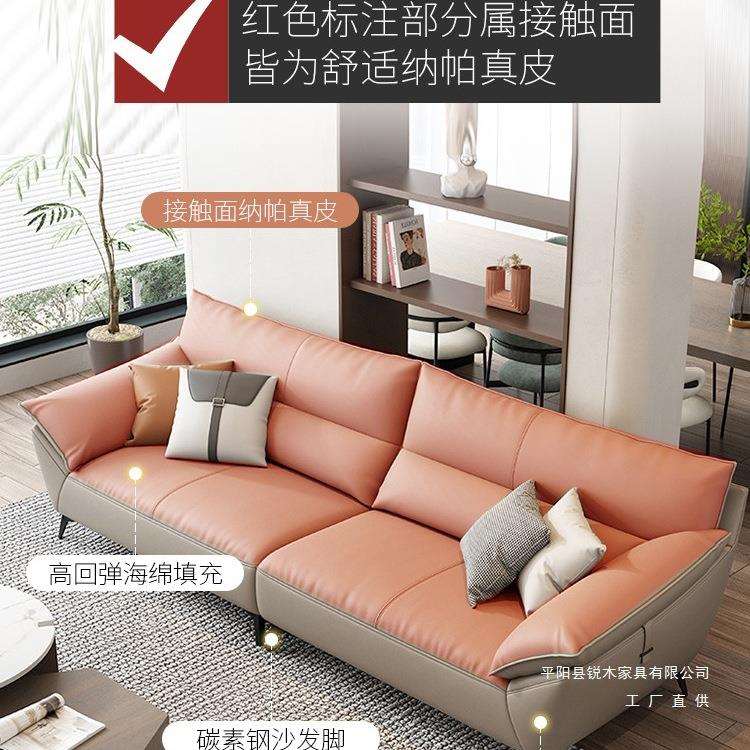 办公沙发人位简小型办约公司沙务发茶几组合三商会客985区办公室