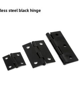 黑色小型铰炼柜门不锈钢平开口微型迷你铰炼1.0英寸2英寸3英寸4英