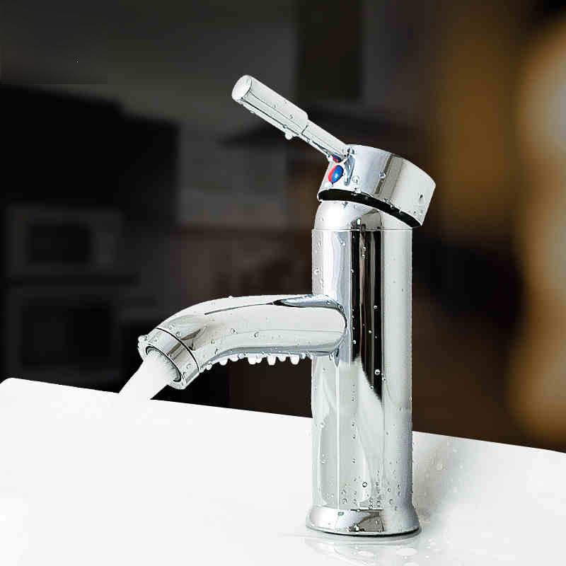 新款直销面盆水龙头冷热龙头卫生间浴室洗手盆洗脸盆家用冷暖龙头