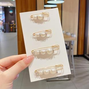 领口防走光扣子暗扣免缝神器隐形胸针女别针固定衣服胸花胸口扣针