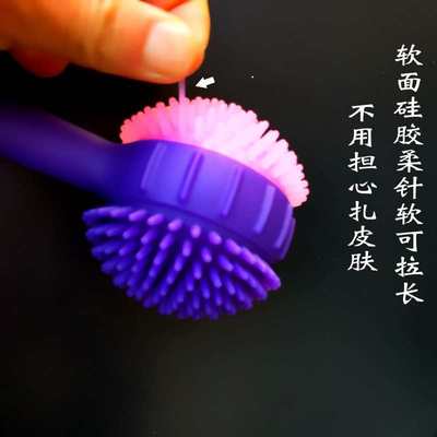 按摩锤子颈椎腿部肩养生经络拍打器硅胶棒敲打锤保健身捶背小神器