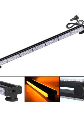 汽车led警示灯适用于货车卡车车顶灯白黄常亮红蓝爆闪警示灯