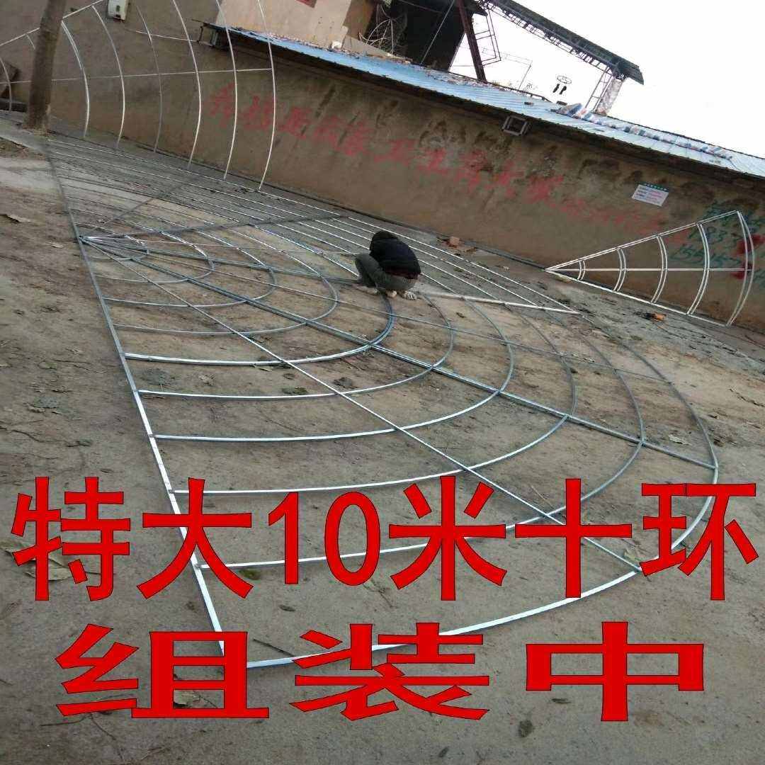 舞台帘新款圆环背景线艺花艺婚庆布置花环圆环铁吊顶道具s道具