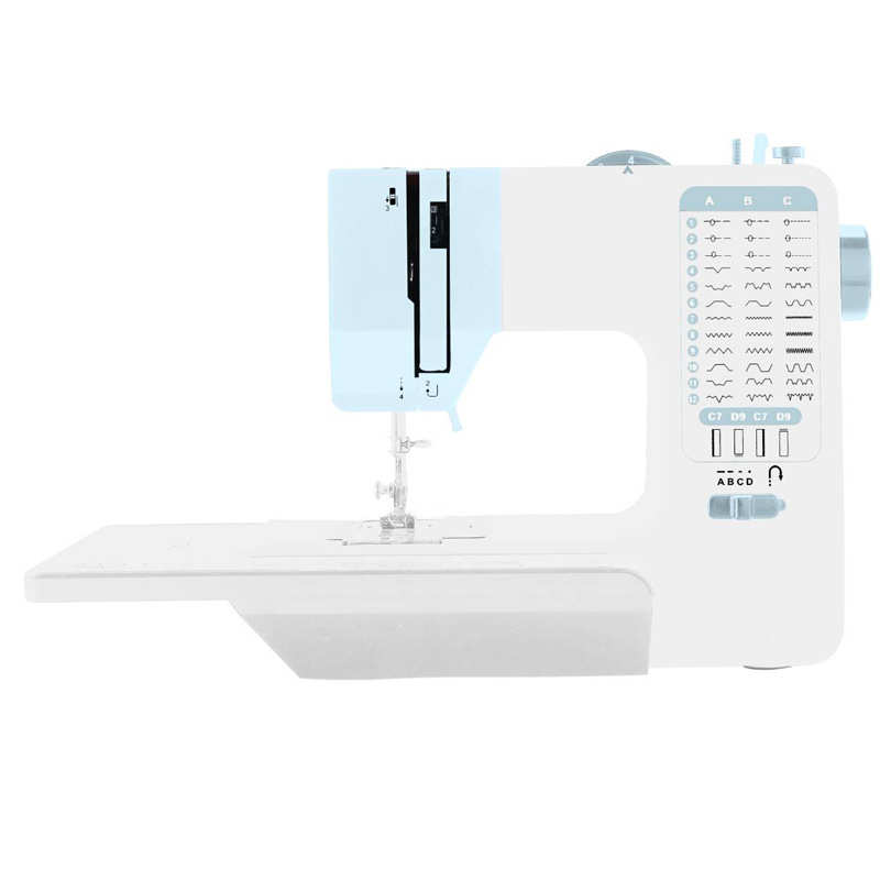 友立佳738热销家用缝纫机迷你便携式锁边订扣眼吃厚家用缝纫
