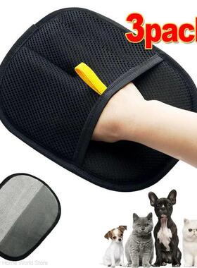 Upgrated Pet Hair Remover Glove Double-Sided Fur Gloves Cat