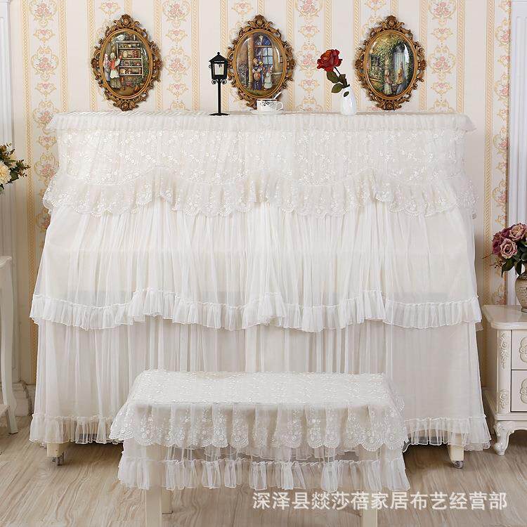 厂家WDF直销蕾丝花钢琴罩绣罩提全供图片网供店支持