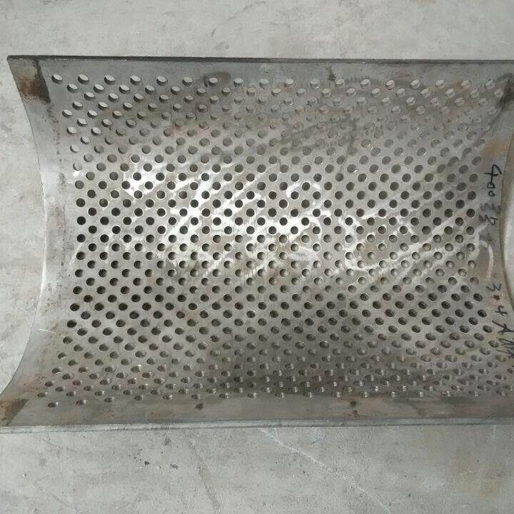 粉碎机筛网塑料破碎机配件多尺寸孔径网孔