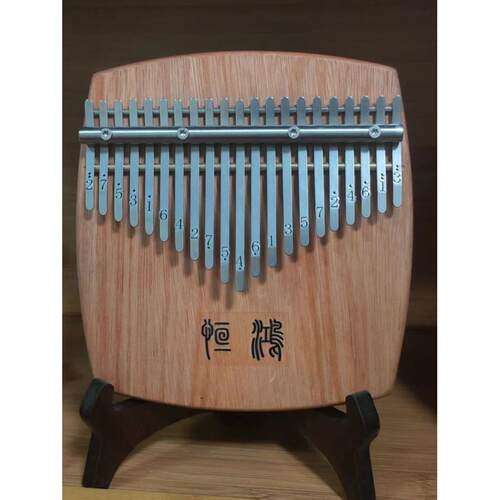 高档鸿拇指琴卡林巴琴金丝黄檀木1音7音恒21手指琴琴类乐器灵卡钢