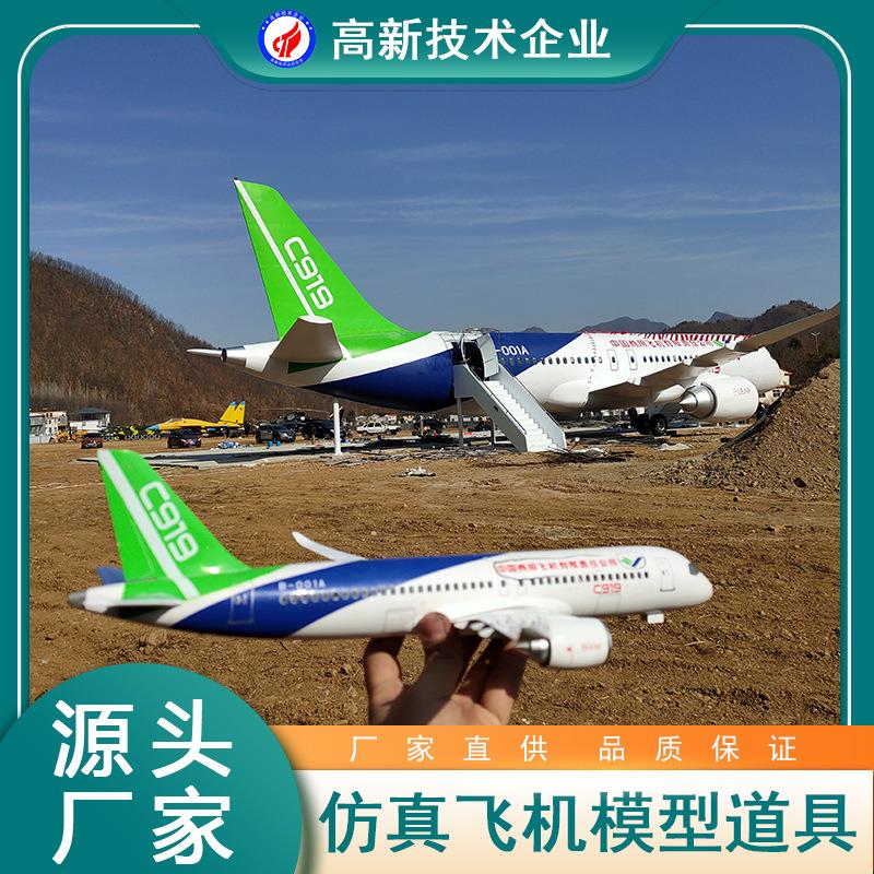 仿真大型1:1飞机直升机模型景区民宿主题展览科普拓展应急演练