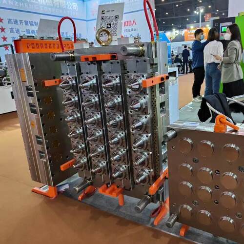 热流道注塑管胚模冷流道PC水杯瓶胚模具2腔注塑模8腔注塑模