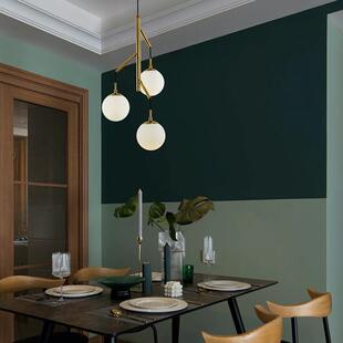 欧式 魔豆吊灯卧室餐厅玻璃分子灯具 客厅灯北欧简约后现代创意个性