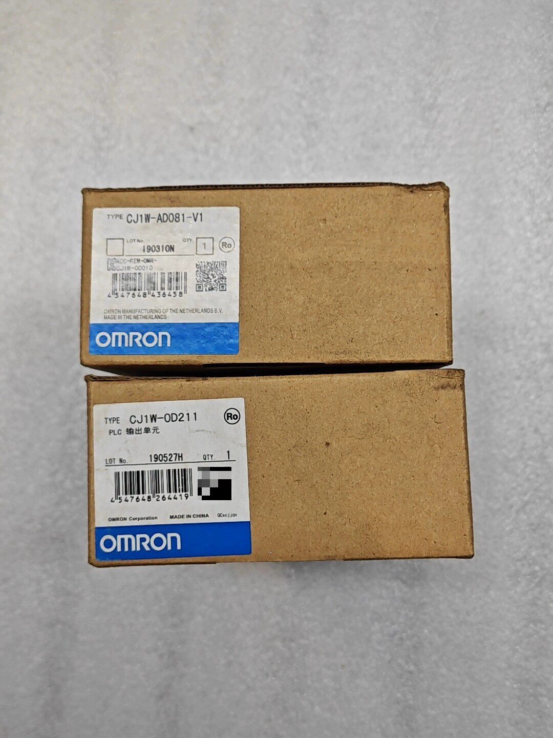 欧姆龙 CJ1W-AD081-V1    CJ1W-0D21
