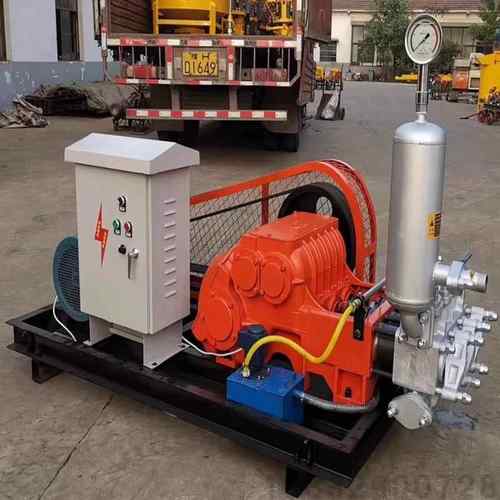 bw泥浆泵三缸活塞柱塞泵150输送泵电动柴油卧式250注浆机压浆泵