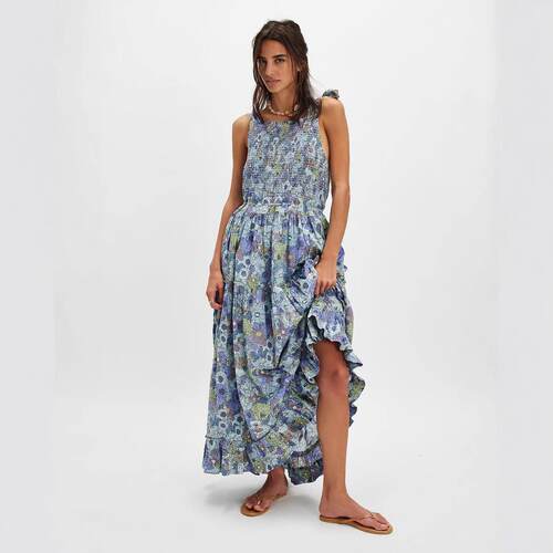 Off shoulder women's three-dimensional cut fairy style