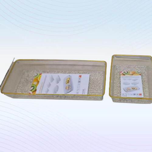 Manufacturer Direct Rectangular Hotel Tray for Organizing Mi