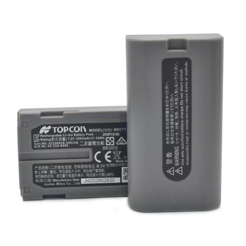 拓普康全站仪GM52电池FX101/IM50电池BDC71索佳CDC77充电器