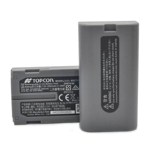 拓普康全站仪GM52电池FX101/IM50电池BDC71索佳CDC77充电器