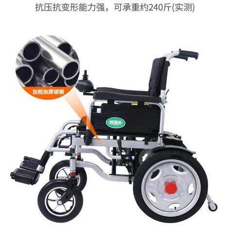 电动轮椅家用老年人买菜残疾人轻便折叠可爬坡长续航自动代步车